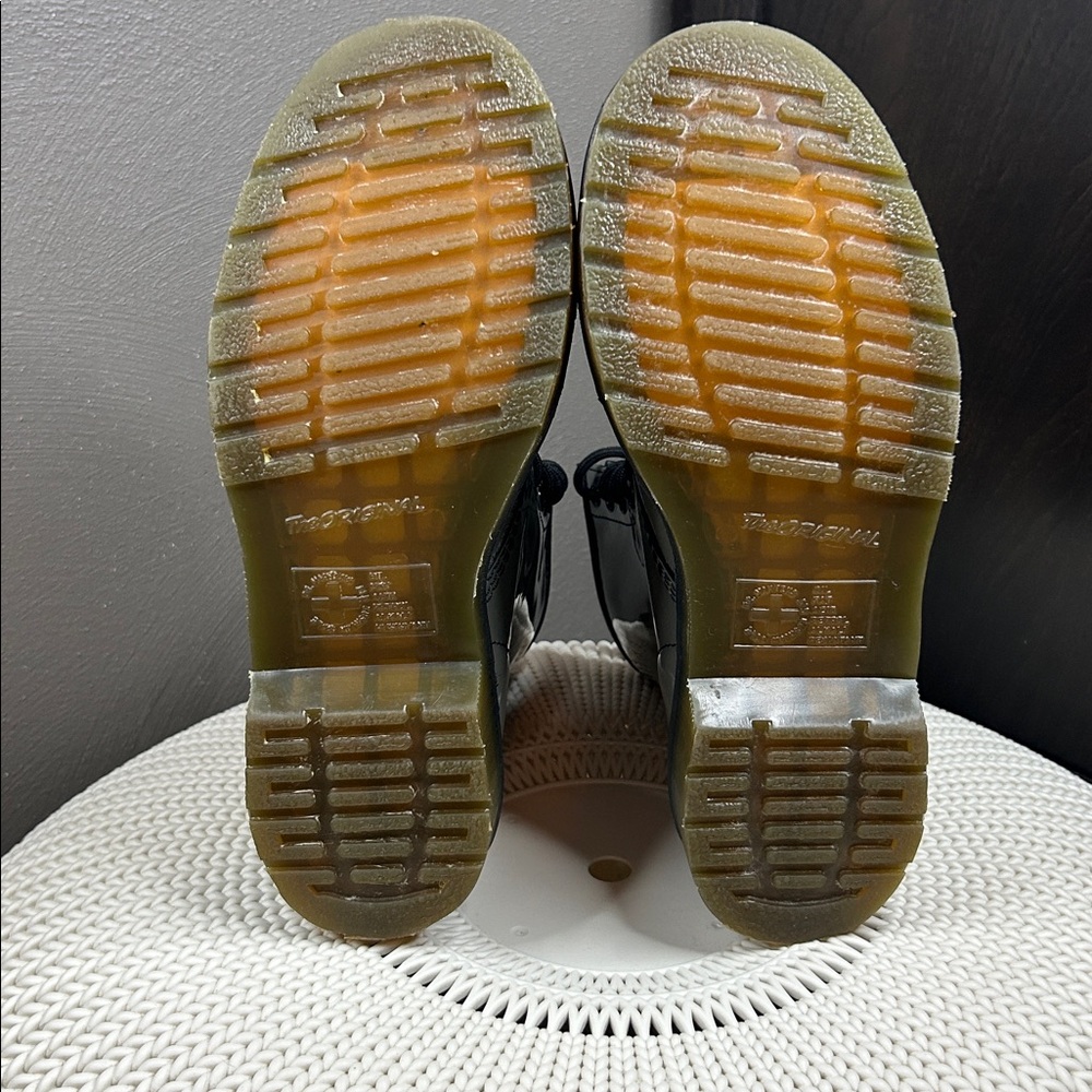 Dr. Martens 1460 Rainbow Patten Leather Boot - Picture 7 of 10